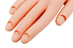 Topro Plastic Movable Practice Model Hand For Nail Art Training