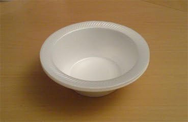 100 x 8oz Foam Bowls (Disposable Polystyrene Bowls) (TB1) (free P&P on all products)