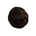 Mia Clip-n-Bun Synthetic Wig Hair Hair Accessory Bun Maker for Dress Up, Quick Hair Style, Church - Dark Brown