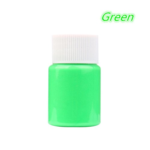 Glow in the Dark Paint, Transer DIY Acrylic Luminous Paint Bright Pigment Party Decoration 20g (H)