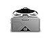 MERGE VR/AR Goggles - Virtual Augmented Reality Headset iPhone Android - Adjustable Lenses, Dual Input Buttons, Soft Comfortable, Easy to Clean Share Kids 10+ (Starship Grey)