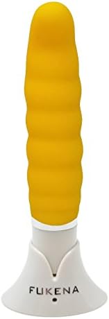 The Unicorn by FUKENA - Personal Massager for Muscle Stimulation and Relaxation - Rechargeable Cordless Waterproof Whisper Quiet Handheld Mini Massager (Yellow)