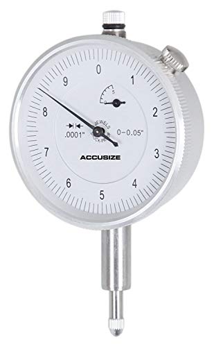 316TAiG1otL Accusize Industrial Tools Agd2 Style 0-0.05'' by 0.0001'' Dial Indicator with Lug Back, P900-S097 - Image 4
