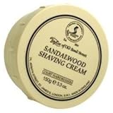 Taylor of Old Bond Street Sandalwood Shaving Cream Bowl, 5.3-Ounce (3 Pack)