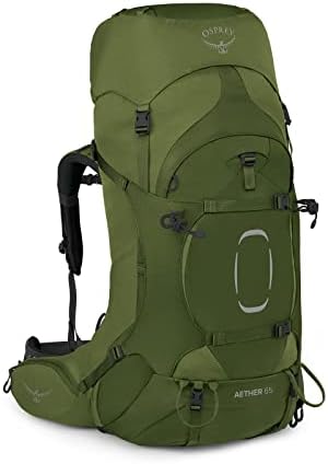 Amazon.com : Osprey Aether Plus 60L Men's Backpacking Backpack, Axo Green,  S/M : Sports & Outdoors