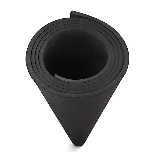 MEARCOOH EVA Foam Cosplay Black 8mm Thick (1mm to 20mm) Large 35.5