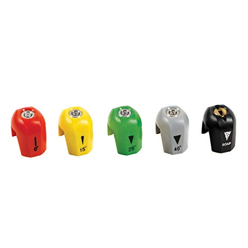Sun Joe SPX3000-TPS Quick-Connect Spray Tip Set 5pc for SPX 3000 Series
