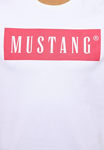 Alex C Logo tee Camiseta, General White 2045, S para Mujer