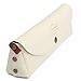 Mziart Cute Minimalist Pencil Case Coin Purse Pouch Fashion Cosmetic Makeup Bag (White)