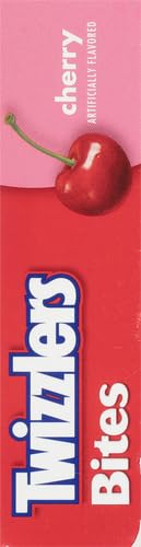 TWIZZLERS CHERRY FLAVOR CLASSIC BITES, 5-OUNCE BOXES(PACK OF 8)