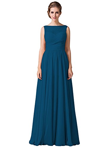 Loffy Womens Bridesmaid Dress Lace With Shoulder Ink Blue Size | Desertcart  Belize