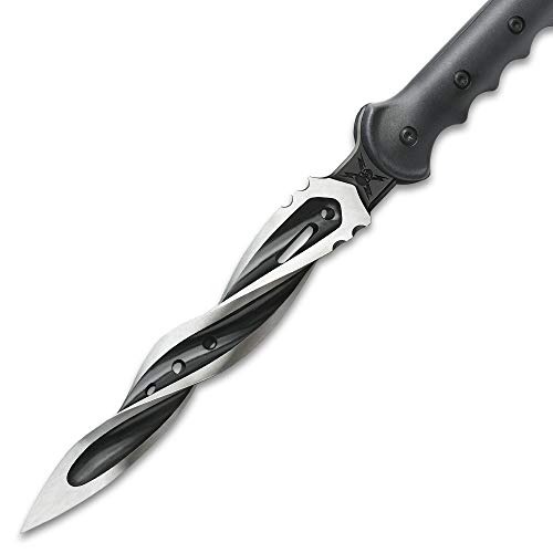 M48 Cyclone Spear with Vortec Sheath - Cast Stainless Steel Blade, Reinforced Nylon Handle - Length 48 7/8"