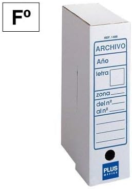 Archivo Definitivo Cartón Formato Folio (50 ud.): Amazon.es: Electrónica