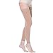 Thigh High Compression Socks, Firm Support 20-30 mmHg Gradient Compression Stockings with Silicone Band. Treatment for Running, Edema, Varicose Veins, Pregnancy, Nursing -1 Pair
