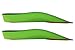 KidSole 3/4 Length Neon Shield Arch Support Insole for kids with foot pronation, flat feet, or any other undiagnosed arch support issues (Kids Size US 0-3.5)