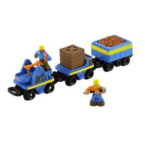 GeoTrax The Repair Team Push Vehicle with Payton, Pumper & Paul