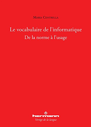 Le  vocabulaire de l'informatique