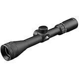 AIM Sports3-12X32 1 in. Scout Scope w/AO & Mil-Dot Reticle, Black, J3HD31232M