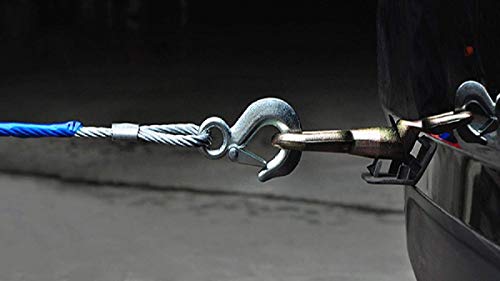 TopGreen 4M 5 Tons Steel Wire Stop Selling, 11' Tow Cable (2) - Thumbnail 3