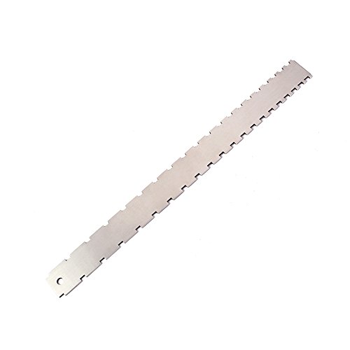 Mowind Stainless Steel Guitar Neck Notched Straight Edge Luthiers Tool for Most Electric Guitars Gibson 24.75"