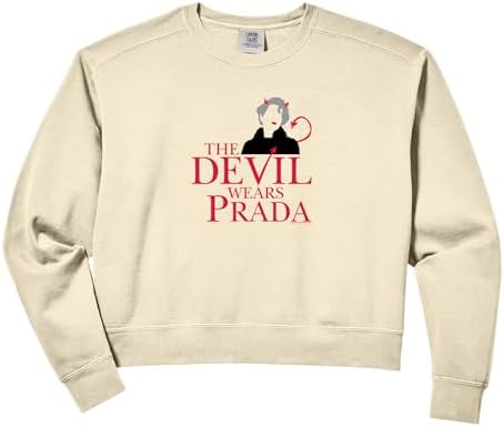 Amazon.com: The Devil Wears Prada - Logo Sweatshirt : Clothing