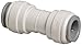 John Guest Acetal Copolymer Tube Fitting, Union Straight Connector, 1/2