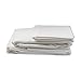 DMI Hospital Bed Sheet Set, White Bed Sheets, Cotton and Polyester Hospital Bed Sheets, 132 Thread Count Bed Sheets include Fitted Sheet, Flat Sheet and Pillow Case, 36 x 80 x 6 inches, White