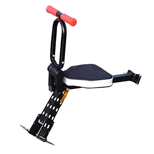 Together-life Front Mounted Child Bike Seats, Foldable Ultralight Baby Kids' Bicycle Carrier with Handrail and Pedal for Mountain Bikes, Hybrid Bikes, Fitness Bikes - Thumbnail 6