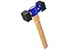 Bon 21-224 7-3/4-Inch by 2-3/4-Inch Head Rubber Sledge Hammer with Wood Handle