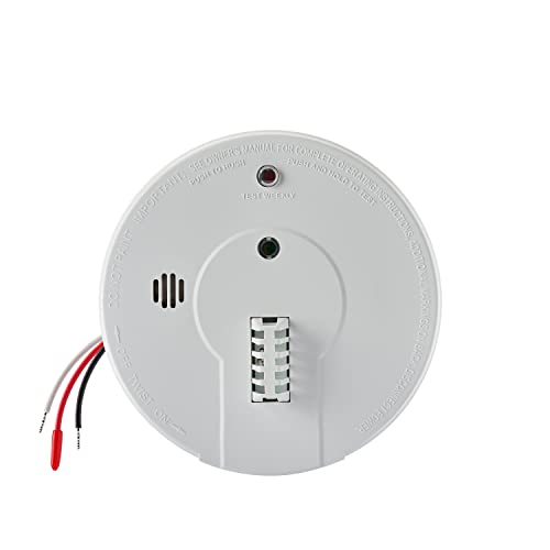 Kidde Heat Detector, Hardwired with Battery Backup & 2 LEDs