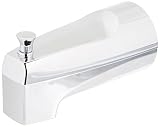 Moen 3931 Replacement 5.5-Inch Tub Diverter Spout with 1/2-Inch Slip Fit Connection, Chrome