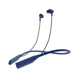 Wings Glide Neckband Latest Bluetooth 5.0 Wireless Earphones Headphones Earbuds 10 Hours Playtime Built-in Woofers for…