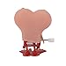 Aland Women Jumping Boobie Breast Wind Up Toy Hen Party Novelty Gag Gift Prank Supply