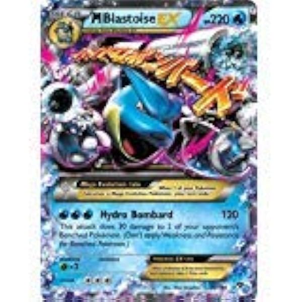 Amazon Com Pokemon Mega Blastoise Ex 30 146 Xy Toys Games