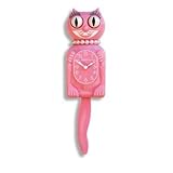 Pink Miss Kitty-Cat Clock