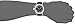 Invicta Men's 13053 Force Left-Handed Stainless Steel Watch With Black Leather Band