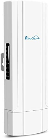 Outdoor Wireless Access Point /Bridge 802.11ac Long Range 5GHz CPE with POE Adapter, Bleuciel