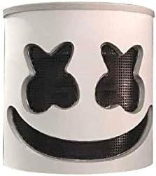HitHopKing Led DJ Mask, Soft dj Mask - Cosplay Costume Party Props Bar DJ Mask- Rubber Latex Full Head Mask