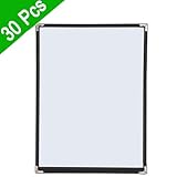Yescom 30pcs 8.5x14inches Cafe Menu Cover Single 1 Page Double Stitch Protective Corner 2 View Black