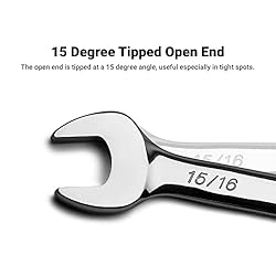 Capri Tools 7/16-inch Combination Wrench, 12