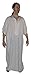 Moroccan Men Clothing handmade Caftan Gandoura With Tread Embroidery One Size