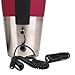 Northpoint 6oz Electronic Travel Cup Warmer w/USB Charger (Silver/Red)