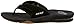 Reef Mens Fanning Sandal/Flip Flops/Slipper Footwear, Black/Silver, Size 9