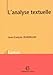 L'Analyse textuelle by 
