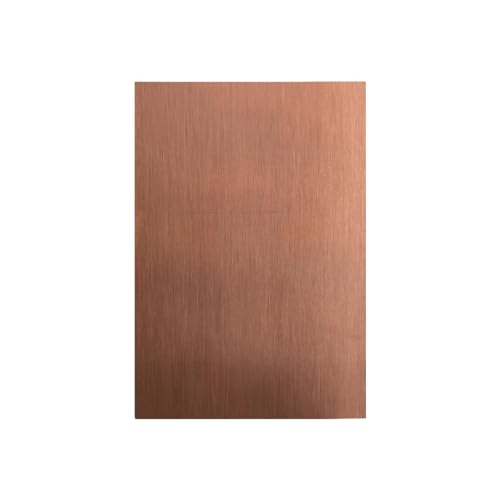 K & S 6602 Copper Etching Plates, 0.050" Thick x 5" Wide x 7" Long, 1