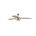 Westinghouse 7247300 Alloy Indoor Ceiling Fan with Light, 42 in, Brushed Nickel