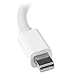 StarTech.com Mini DisplayPort to HDMI and VGA Adapter - White - 1080p - Mini DisplayPort to VGA Adapter - Monitor Adapter