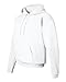 Hanes mens 7.8 oz. ComfortBlend EcoSmart 50/50 Pullover Hood(P170)-White-S