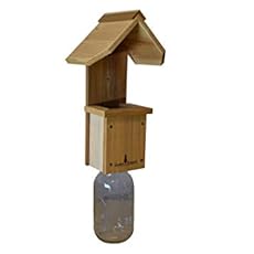 Amazon Com Garden Artworks Squirrel Jar Feeder With One Gallon