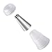 Cake Decorating Tips, MCIRCO 28-piece Piping Tips Icing Tips Stainless Steel Frosting Nozzels Cookies Macaron Cupcake Decorating Kits Supplies with Flower Nail, Icing Coupler and Storage Box